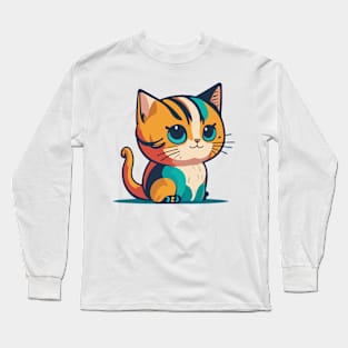 Cute Kitty Long Sleeve T-Shirt